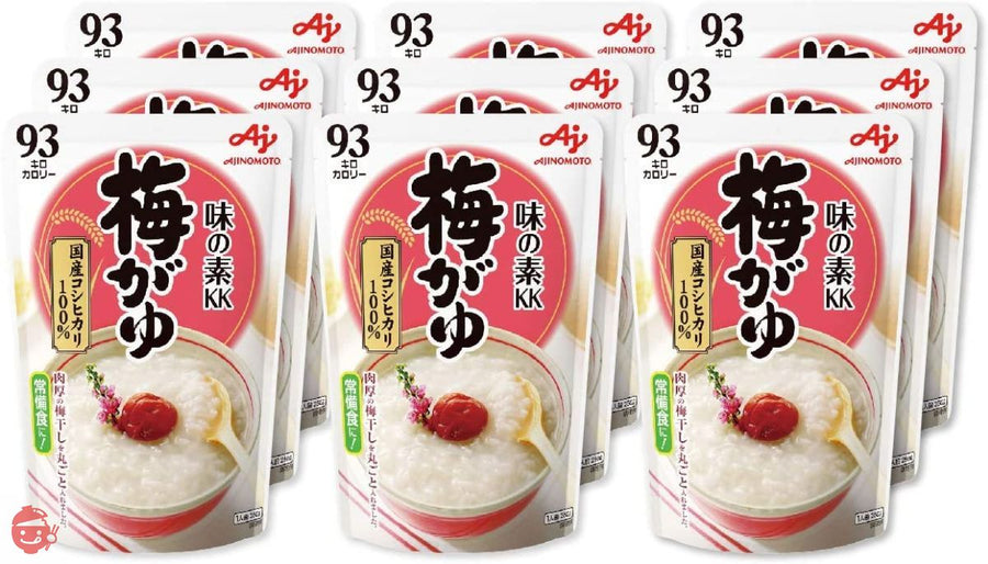 味の素 梅がゆ 250g×9個の画像