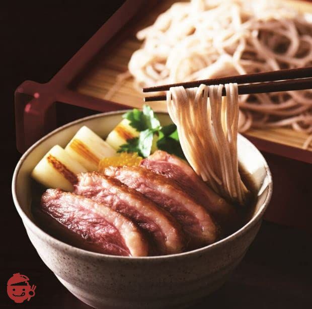 霧しな 鴨だしせいろ蕎麦 つゆ付き 12食入りの画像