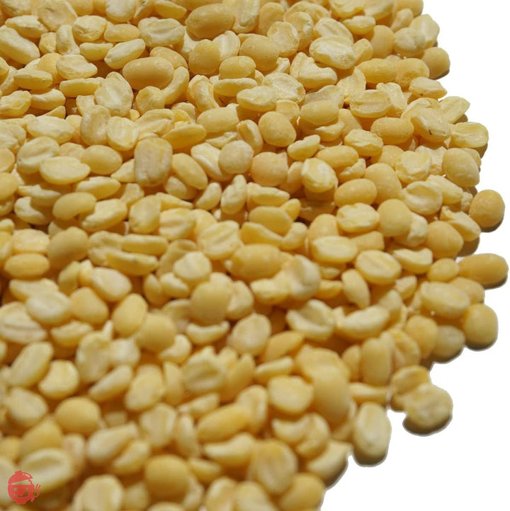 ムングダール moong dal 皮むき ムング ダル アメ横 大津屋 リョクトウヤエナリ 緑豆 八重生 青小豆 文豆 もやし だーる (500g)の画像