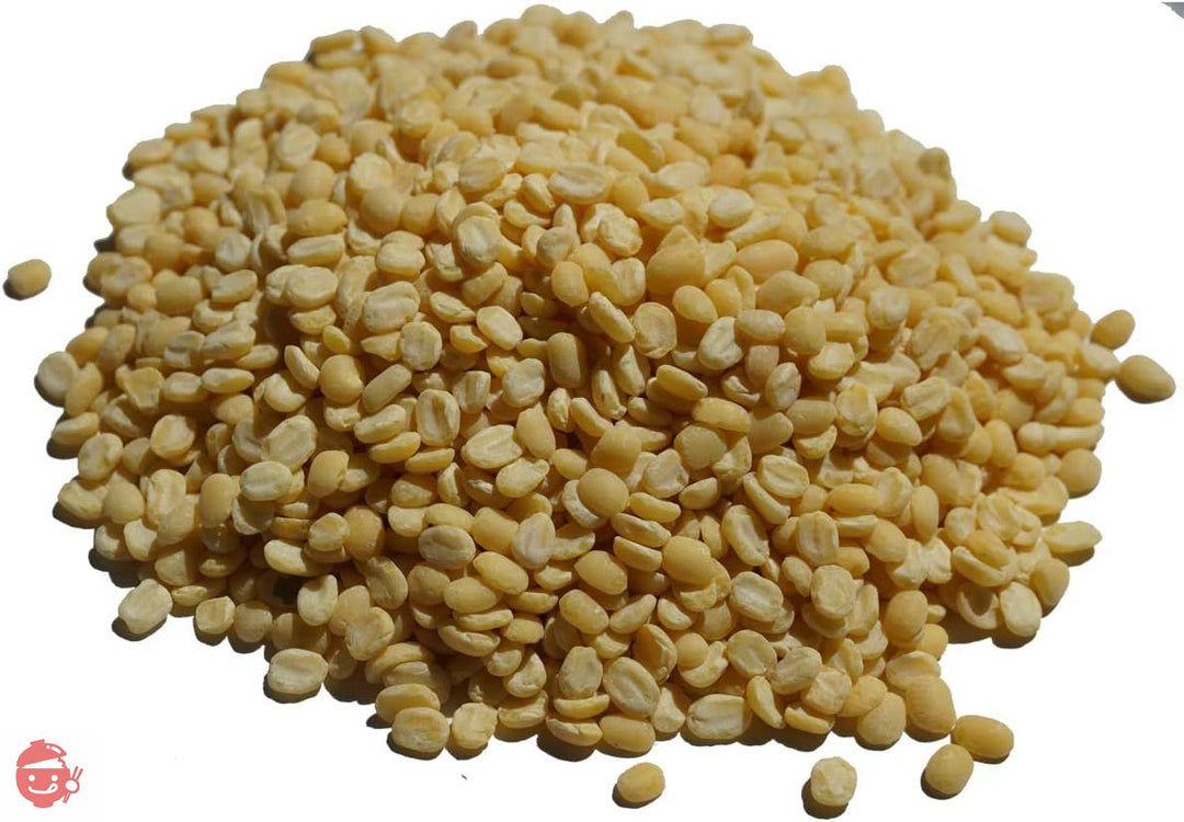 ムングダール moong dal 皮むき ムング ダル アメ横 大津屋 リョクトウヤエナリ 緑豆 八重生 青小豆 文豆 もやし だーる (500g)の画像
