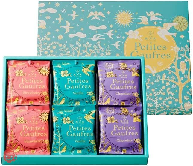 BAISER ベーゼ EN FLEUR 限定BOX Ueno Tsutsudo Petit Gaufre 2 pieces x 12 bags] Present, Retirement