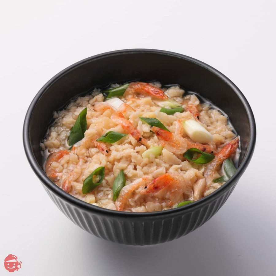 【単品】たんぱく雑炊 10食 たんぱく堂 雑炊 ソイライス 大豆 置き換え ヘルシー 低糖質 糖質オフ 糖質制限 (えびだし風)の画像