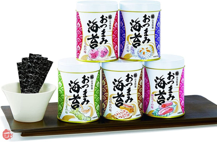 山本海苔店 味つけ海苔 おつまみ海苔 【 明太子 】 1缶 20g 九州有明海産 国産 のり 海苔  内祝 仏事 家庭 【本店】の画像