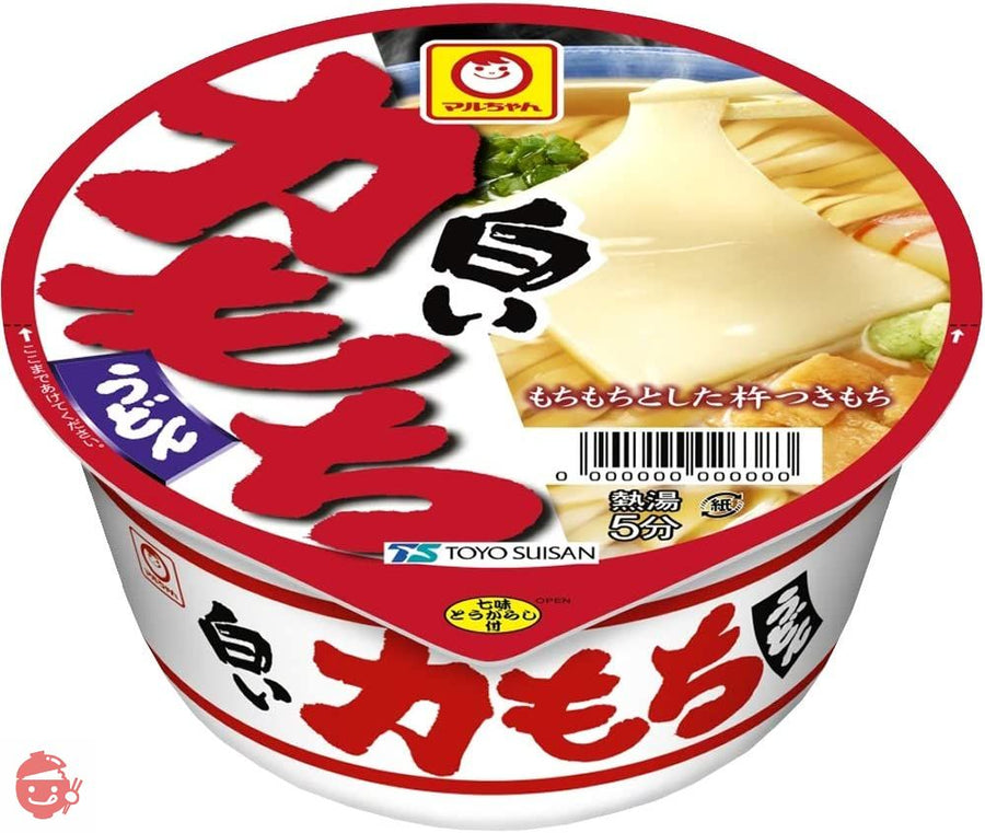 マルちゃん 白い力もちうどん 109g×12個の画像