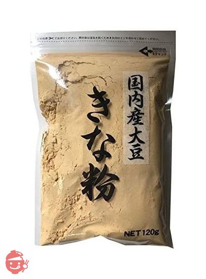 角屋米穀 国内産大豆きな粉 120g×5個の画像