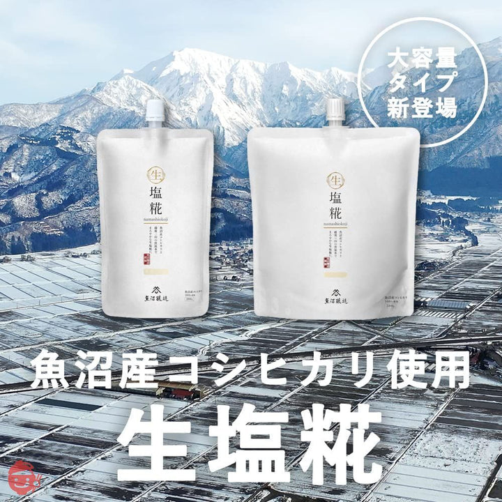 【塩糀】 調味料 米こうじ 国産 無添加 【生塩糀/魚沼醸造】500g×8個入 魚沼産コシヒカリ100%使用 こうじ菌 酵素の画像