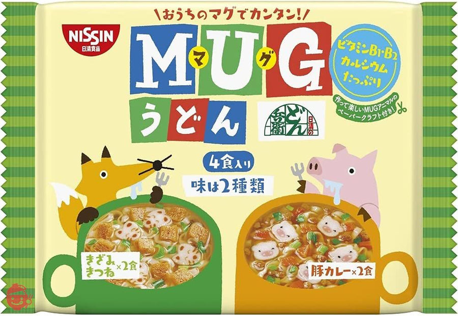 日清食品 マグうどん 4食パック 94g×12パックの画像