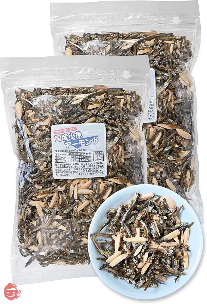 Almond Small Fish Small Fish Almond [Domestic Small Fish Use 