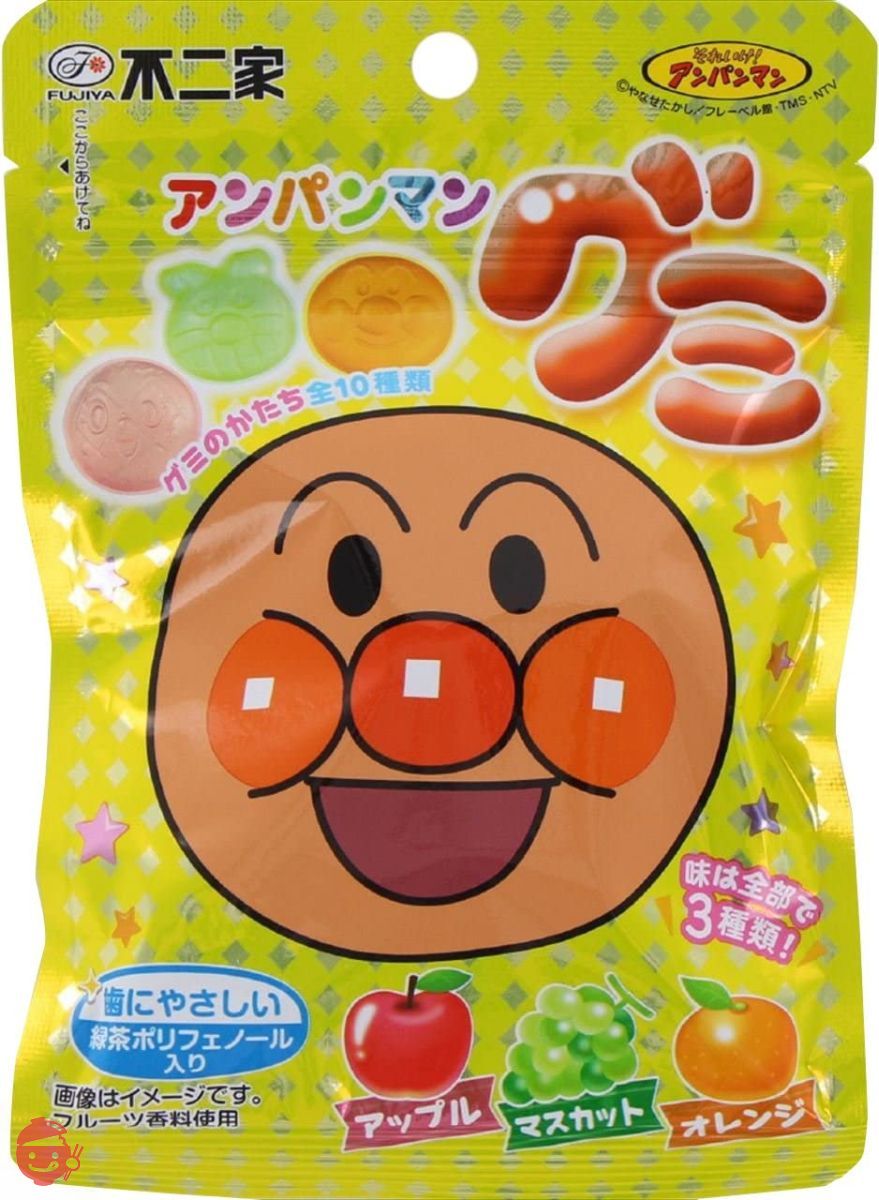 不二家 アンパンマングミ 50g×10袋 – Japacle
