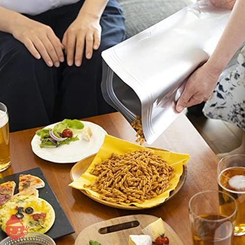 三州総本舗 パスタスナック Pasta Snack カリカリ食感 お菓子 おつまみ (ソルト味 業務用1kg×2袋入)の画像