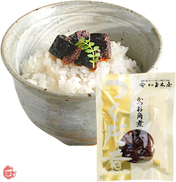 新橋玉木屋 江戸前佃煮 かつお角煮 濃い口の佃煮 ご飯のお供 おつまみ 老舗 高級 単品 一品 おかずの画像