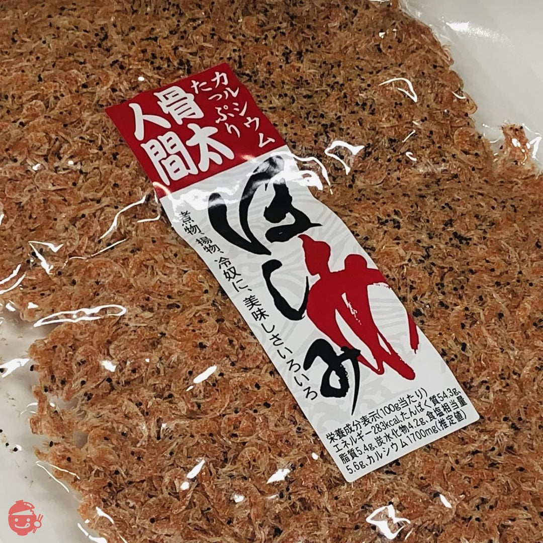 【お徳用 三陸えび 干あみ 100g入 いさだあみ ツノナシオキアミの画像