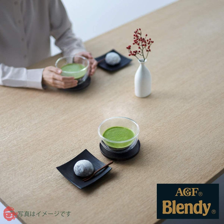 AGF ブレンディ 抹茶一服 ミルクなし 4本 ×6箱 【 粉末 抹茶 】 【 無糖 】 7.5グラム (x 24)の画像