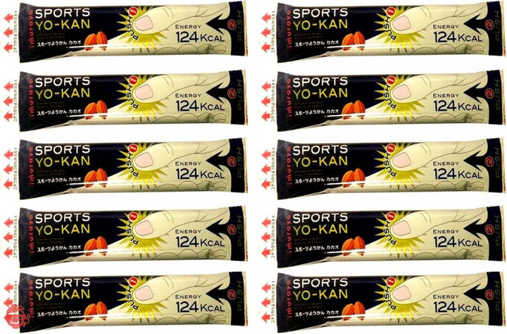 井村屋 スポーツようかん カカオ 38g×10個の画像