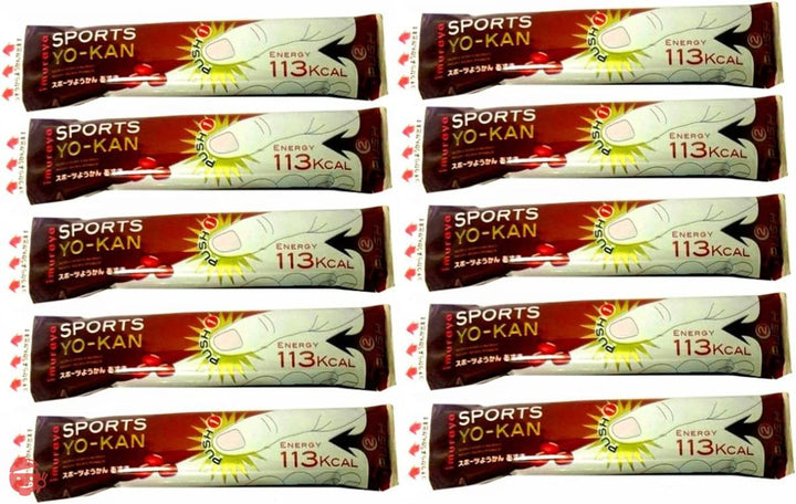 井村屋 スポーツようかん あずき 40g×10個の画像