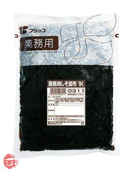 フジッコ しそ昆布 1kgの画像