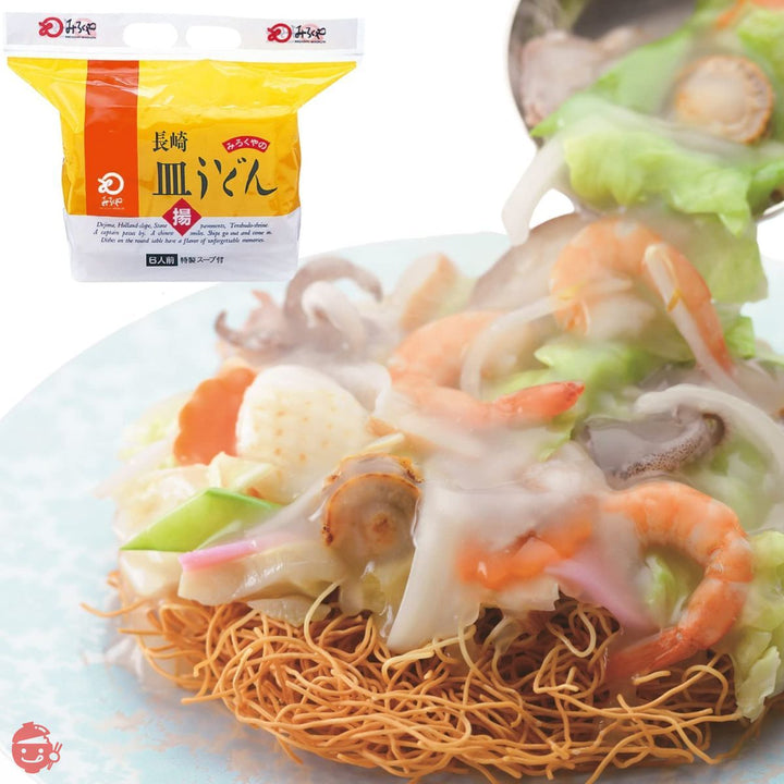 みろくや 長崎皿うどん スープ付 6袋入 お徳用の画像