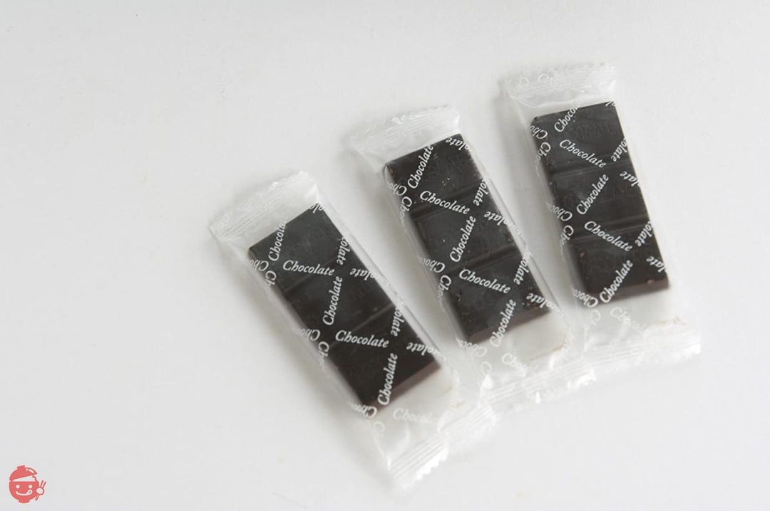 【チョコ屋】 個包装 50枚 (500g) 低糖質 糖質制限 チョコレート カカオ80% ハイカカオチョコレート カカオ70パーセント以上 ロカボ クーベルチュール チョコの画像