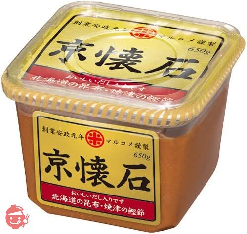 マルコメ 京懐石 だし入り味噌 北海道の昆布・焼津の鰹節 650gの画像