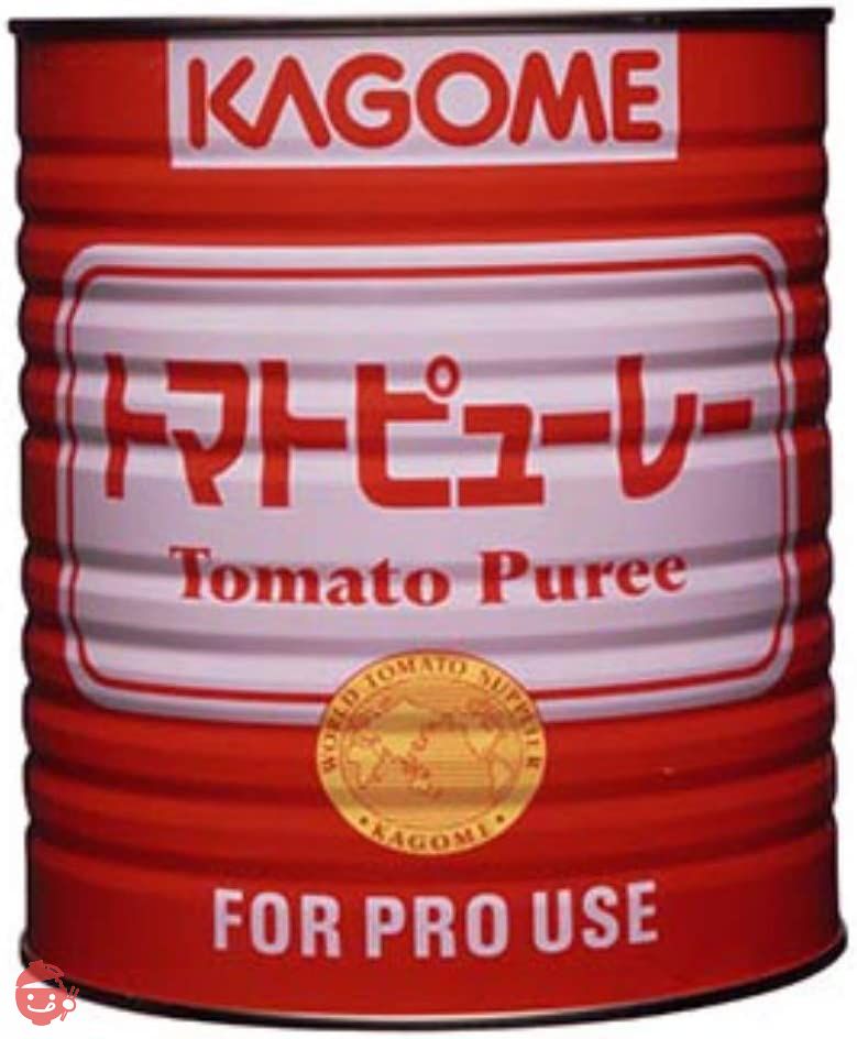 カゴメ トマトピューレー 1号缶×1個の画像