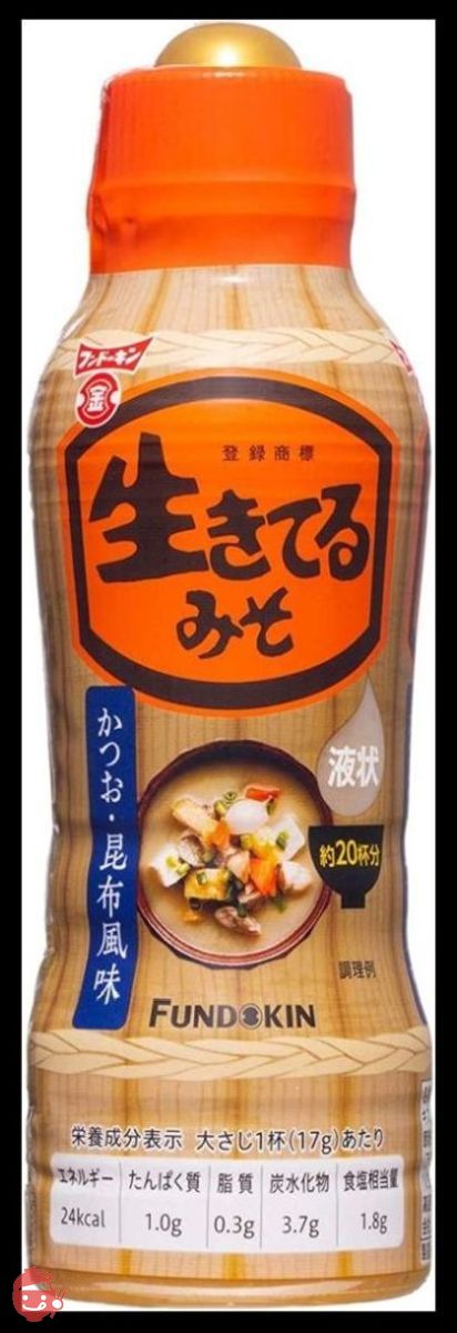 フンドーキン醤油 生きてる液状みそ 350g ×3本の画像