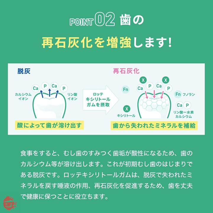 【トクホ】ロッテ キシリトールガム(ライムミント)ファミリーボトル 143g×3個の画像
