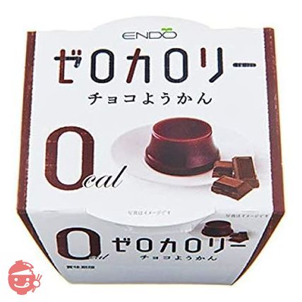 Endo Seian zero calorie chocolate yokan 90g x 6 pieces – Japacle