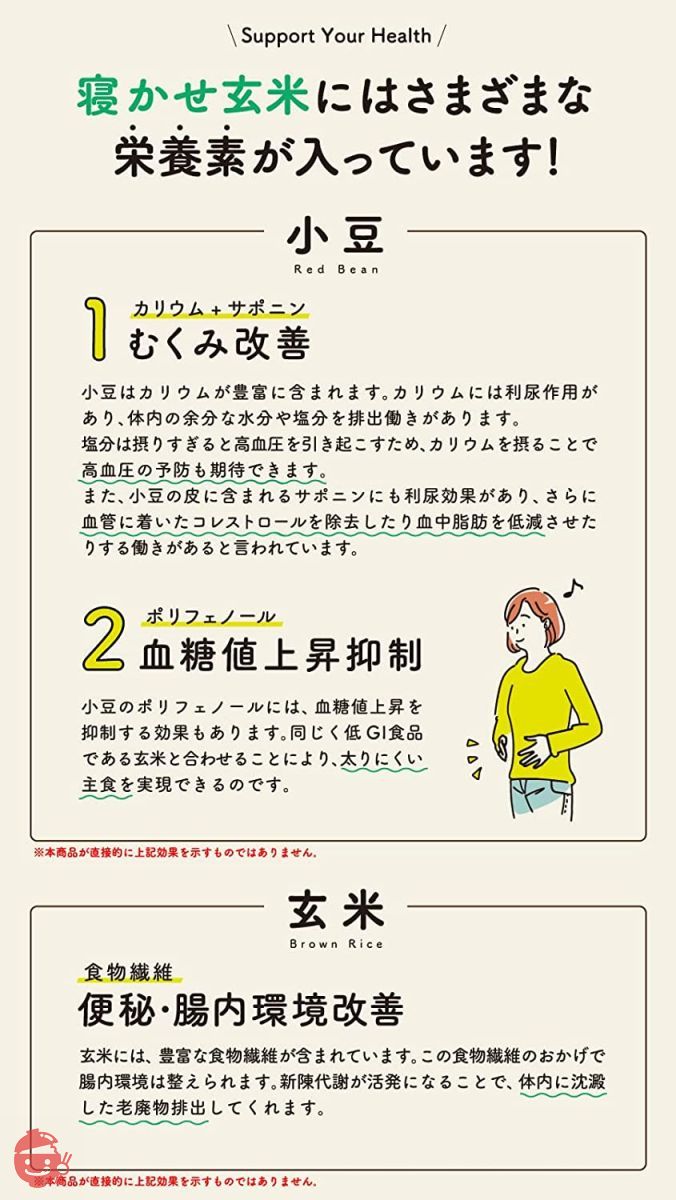 結わえる 寝かせ玄米 4種ミックス (玄米 食べ比べ) レトルトご飯 非常食 玄米パック (小豆/黒米/もち麦/十五穀) レンジで簡単調理 玄米ご飯 (6食お試しセット)の画像