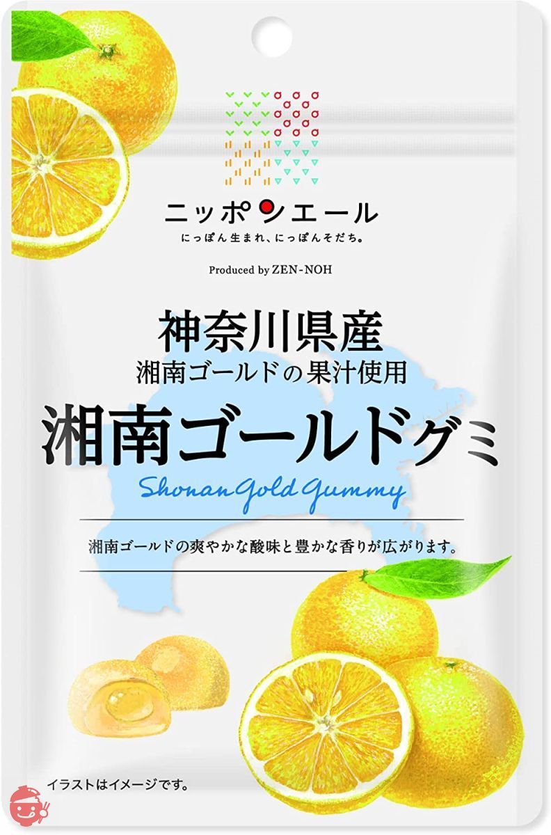 全農 神奈川県産湘南ゴールドグミ 40g×10袋の画像