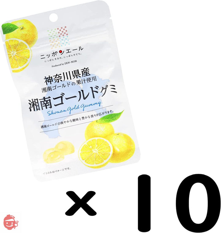 全農 神奈川県産湘南ゴールドグミ 40g×10袋の画像