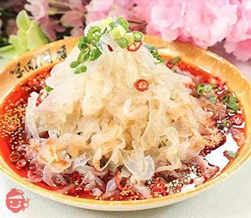 高級珍味 キャノンボール クラゲ（頭） 1kg 業務用 渦巻くらげ 塩漬け 食用 中華 前菜 刺身の画像