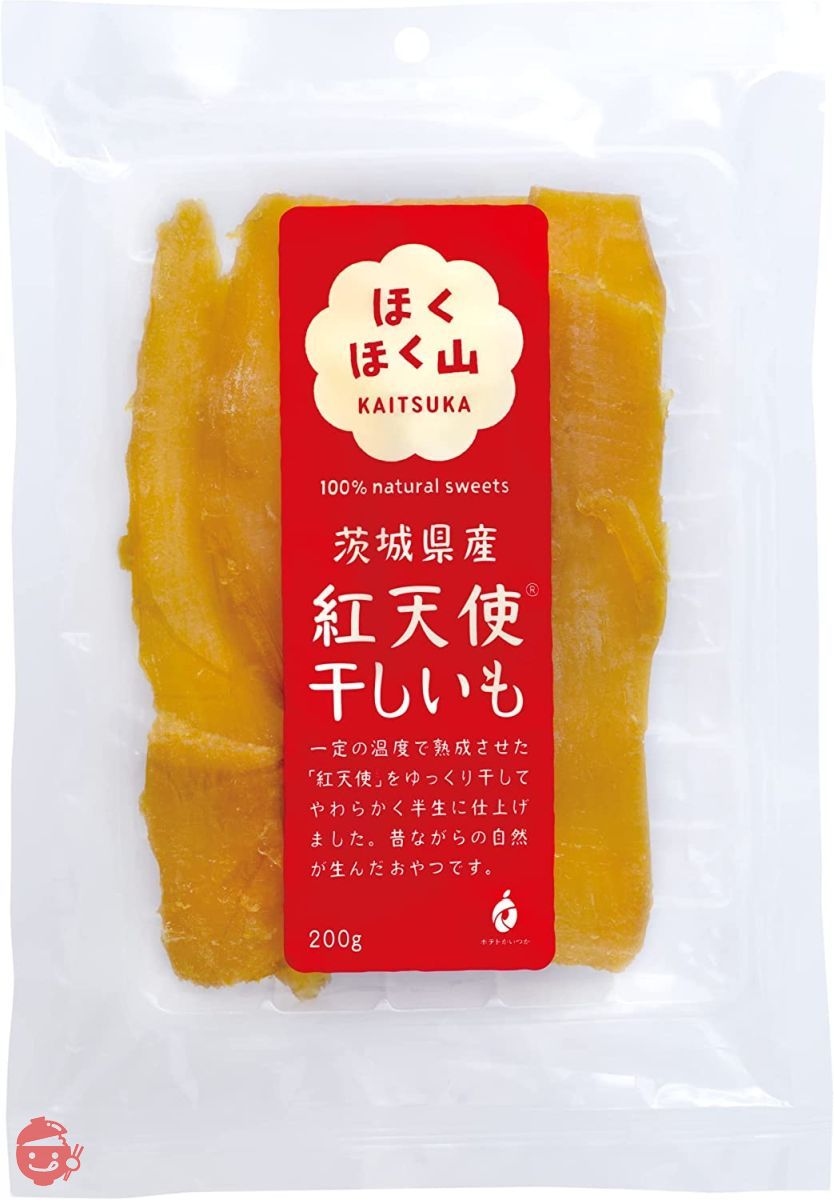 ほくほく山 紅天使 干し芋 (200g) 平干し さつまいも (甘い/やわらかい/半生) おやつ お取り寄せ 国産 (茨城県産) – Japacle