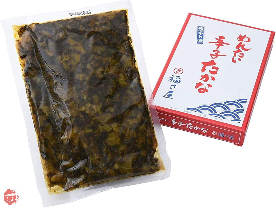 福さ屋 めんたい辛子高菜 250gの画像