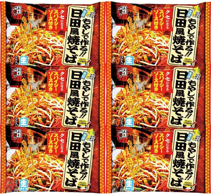 五木食品 日田風焼そば 362g×6個(常温保存商品)(生タイプ即席麵)の画像