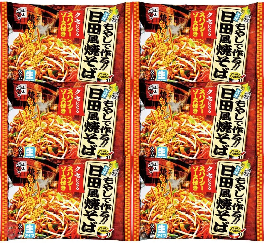 五木食品 日田風焼そば 362g×6個(常温保存商品)(生タイプ即席麵)の画像