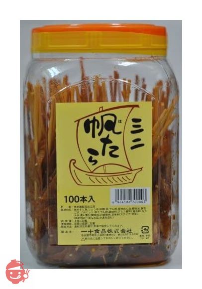 一十食品 ミニ帆たら （1ポットに100本入） – Japacle