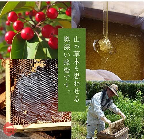 はちみつ 専門店【かの蜂】 国産 もち 蜂蜜 500g 完熟 の 純粋 蜂蜜 (とんがり容器)の画像