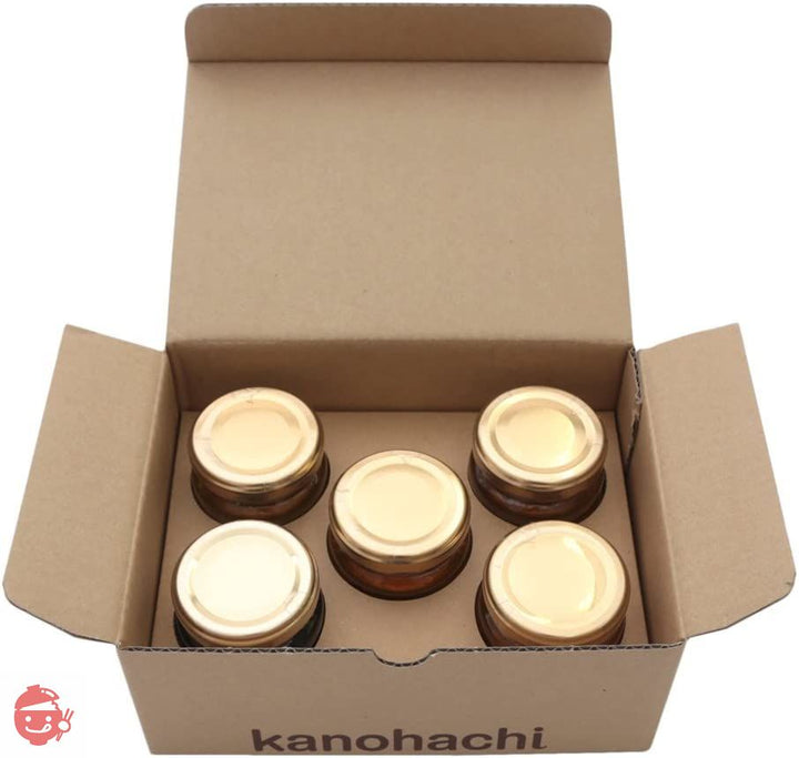 はちみつ専門店【かの蜂】 蜂蜜 お試し 5個 セット (ライチ・オレンジ・ユーカリ・クローバー・コーヒー)各90gの画像