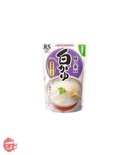 【2ケースセット】味の素 味の素KKおかゆ 白がゆ 250gパウチ×27袋入×(2ケース)の画像