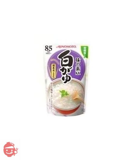 【2ケースセット】味の素 味の素KKおかゆ 白がゆ 250gパウチ×27袋入×(2ケース)の画像