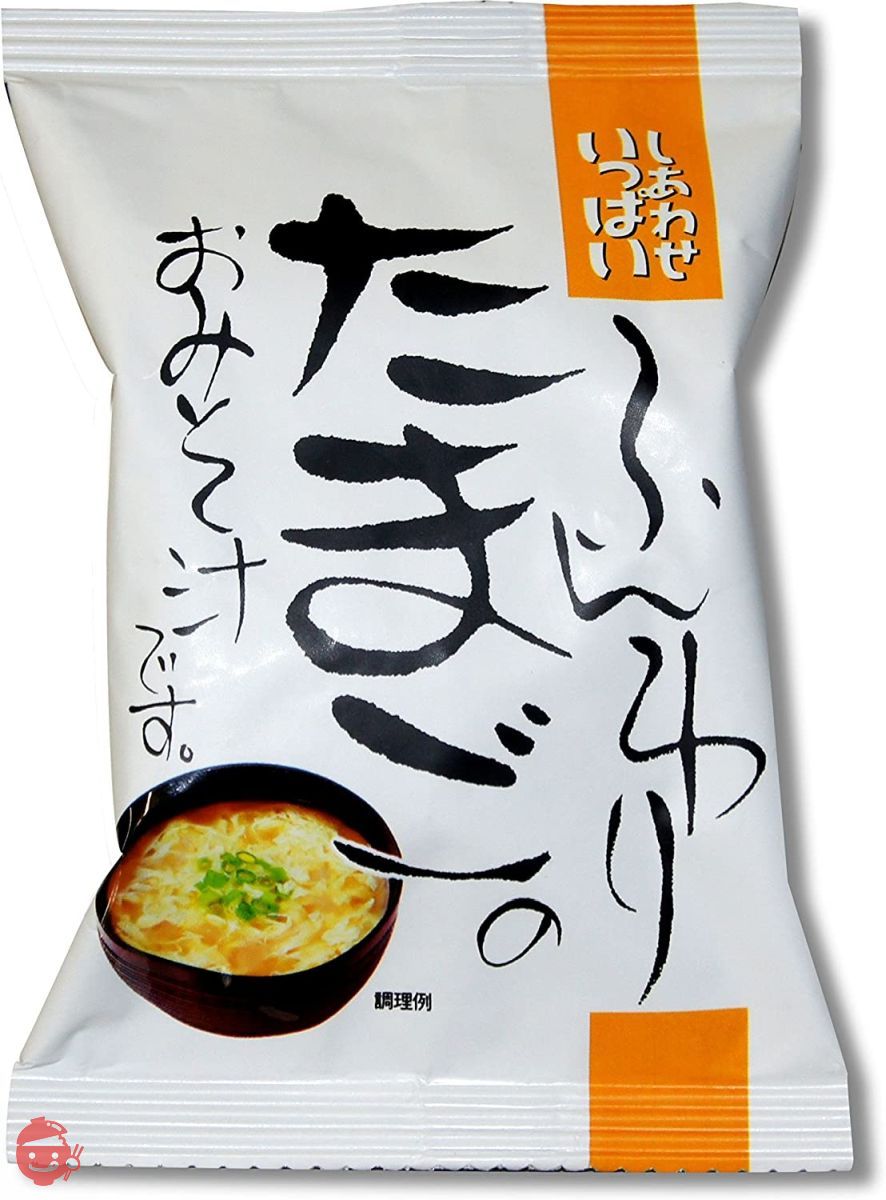 コスモス食品 化学調味料無添加 ふんわりたまごのおみそ汁9.6g×10袋の画像