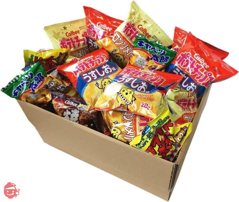 西日本限定「カール」が必ず入った! カルビー・明治・菓道など人気駄菓子のスナック袋だけ集めました!ちょっと豪華に!大人からお子様で満足のスナック菓子42袋セットの画像