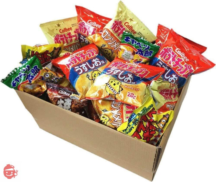 西日本限定「カール」が必ず入った! カルビー・明治・菓道など人気駄菓子のスナック袋だけ集めました!ちょっと豪華に!大人からお子様で満足のスナック菓子42袋セットの画像