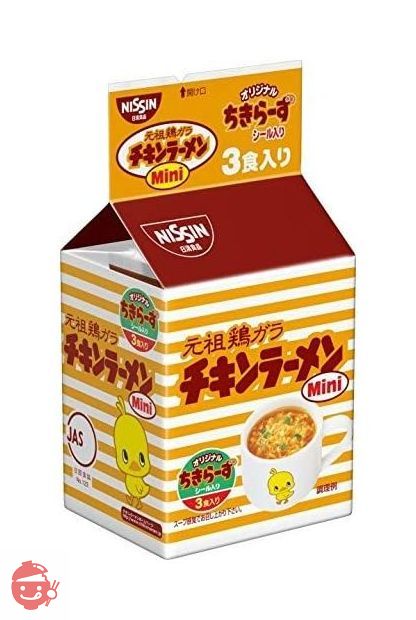 日清食品 チキンラーメン Mini 3食パック 60g×12パックの画像