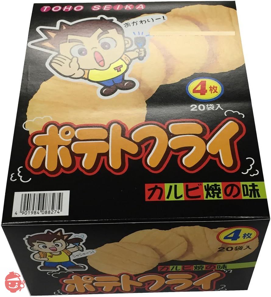 東豊製菓 ポテトフライ カルビ焼 11g×20袋の画像