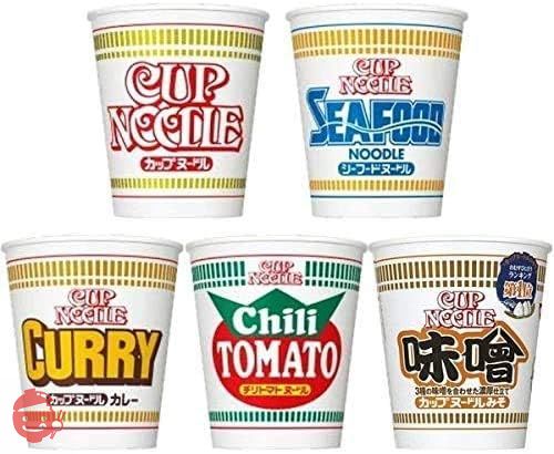日清 カップヌードル 5種 各4個セット(計20個) 味噌バージョンの画像