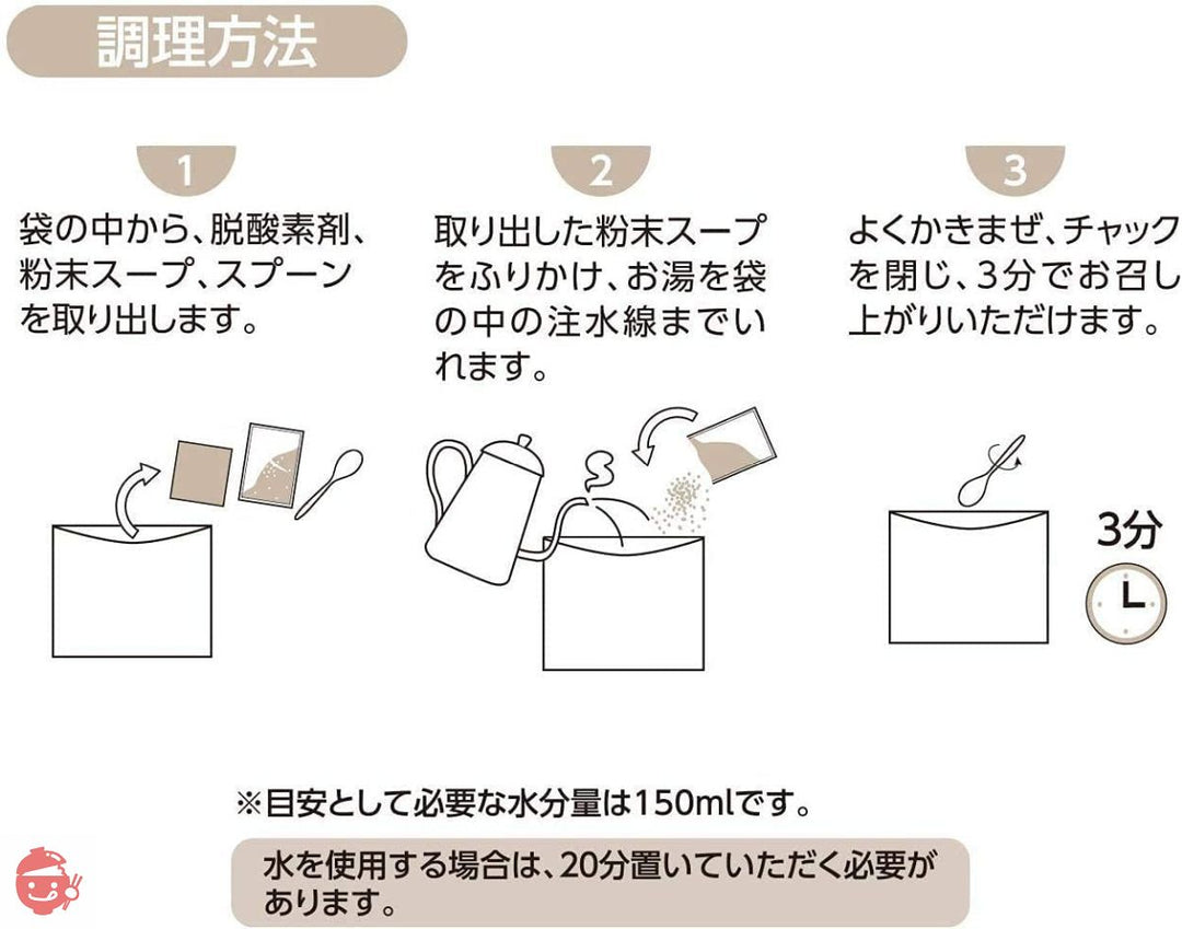 【5年 保存食】その場deパスタ 9食セット お湯で3分 非常食 アウトドアにもの画像