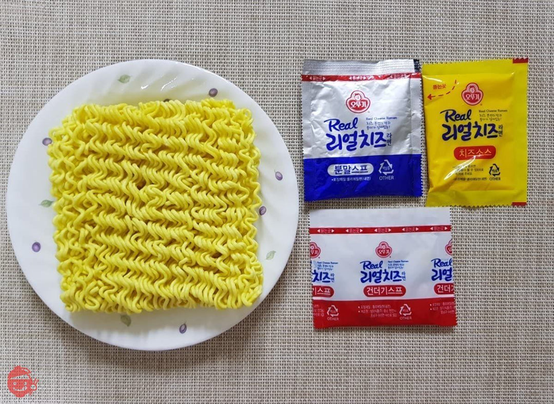 リアルチーズラーメン 「135gx4袋」 チーズラーメン オットゥギ  チーズ好き必見!!オトギ チーズたっぷりラーメンが登場!!の画像