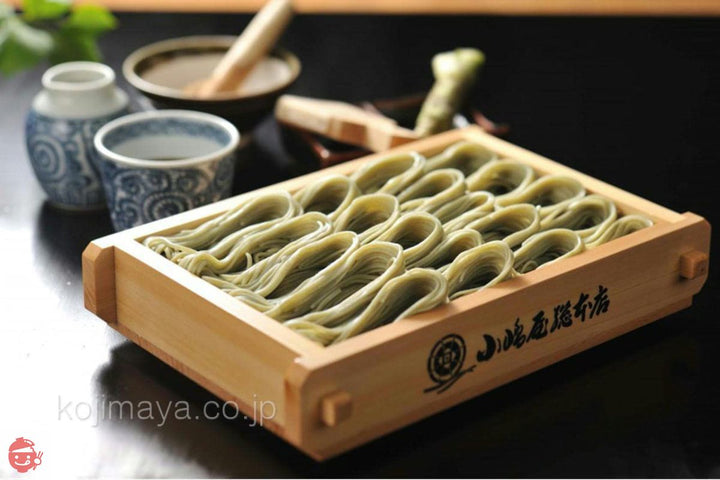 小嶋屋 そば詰合せセット K-5T (そば200g×5袋、めんつゆ(2倍つゆ)70ml×5袋)の画像