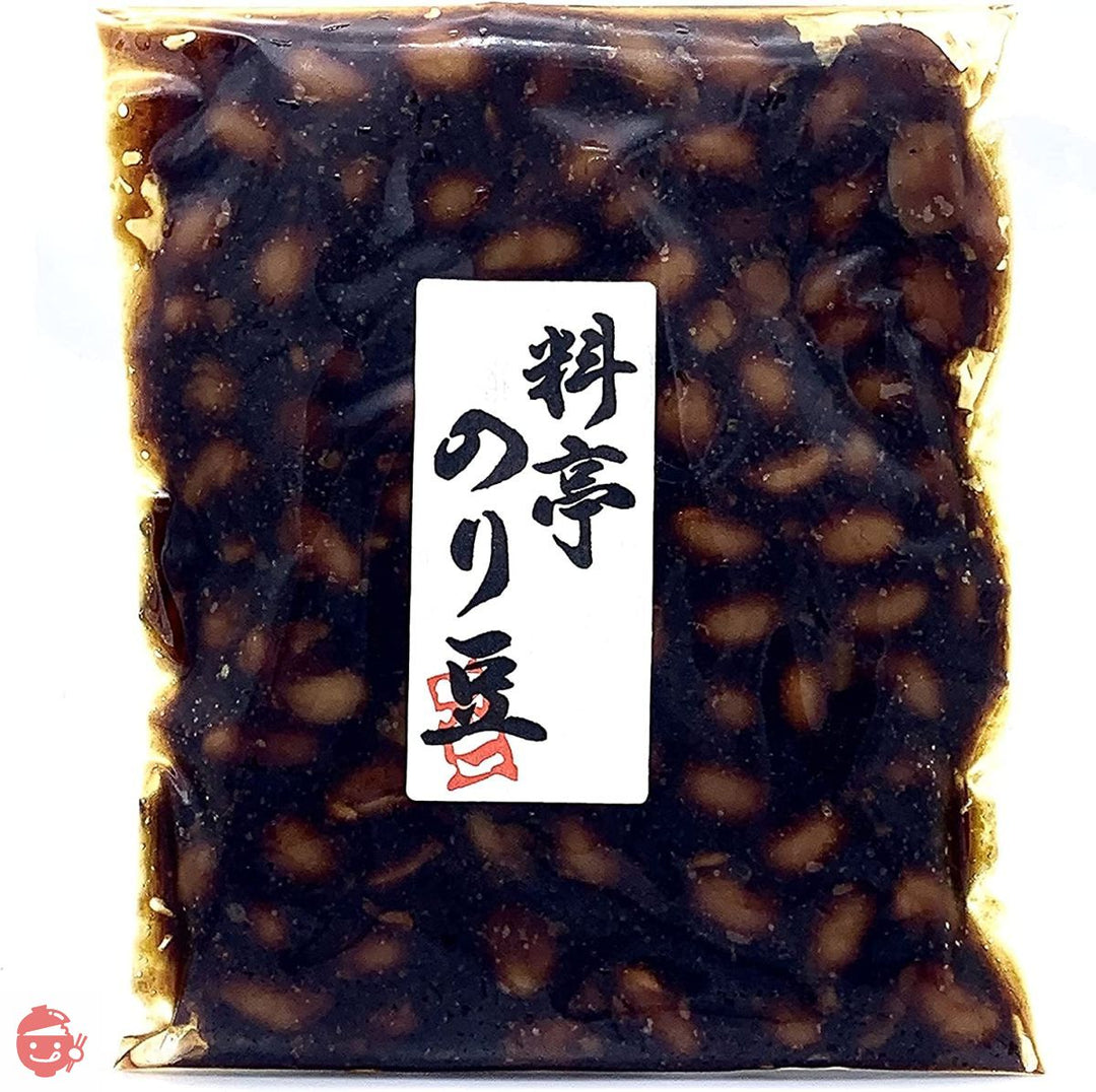 テレビで紹介 佃煮 ご飯のお供 のり豆 200g 濃厚国内産海苔 北海道産大豆使用【200g袋、1㎏袋 選択可能】【製造直売/国産大豆、海苔使用の高級佃煮】【水一(MIZUICHI)】 昭和2年創業 水上食品 老舗の味の画像